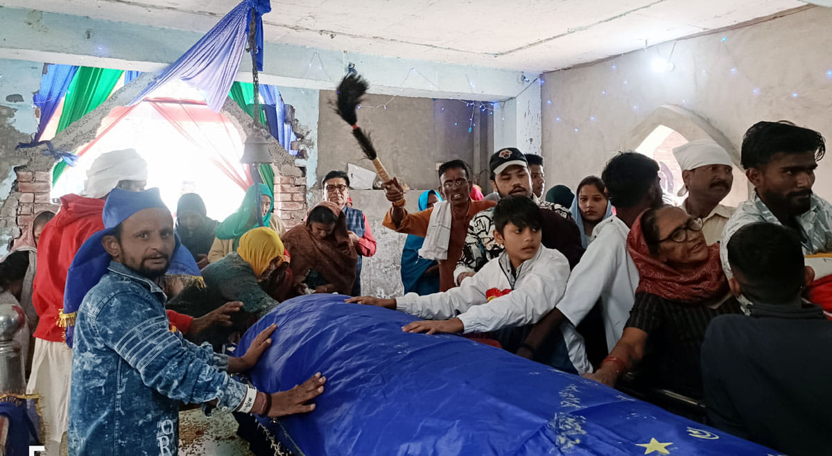 Annual fair held at Naugaza Pir