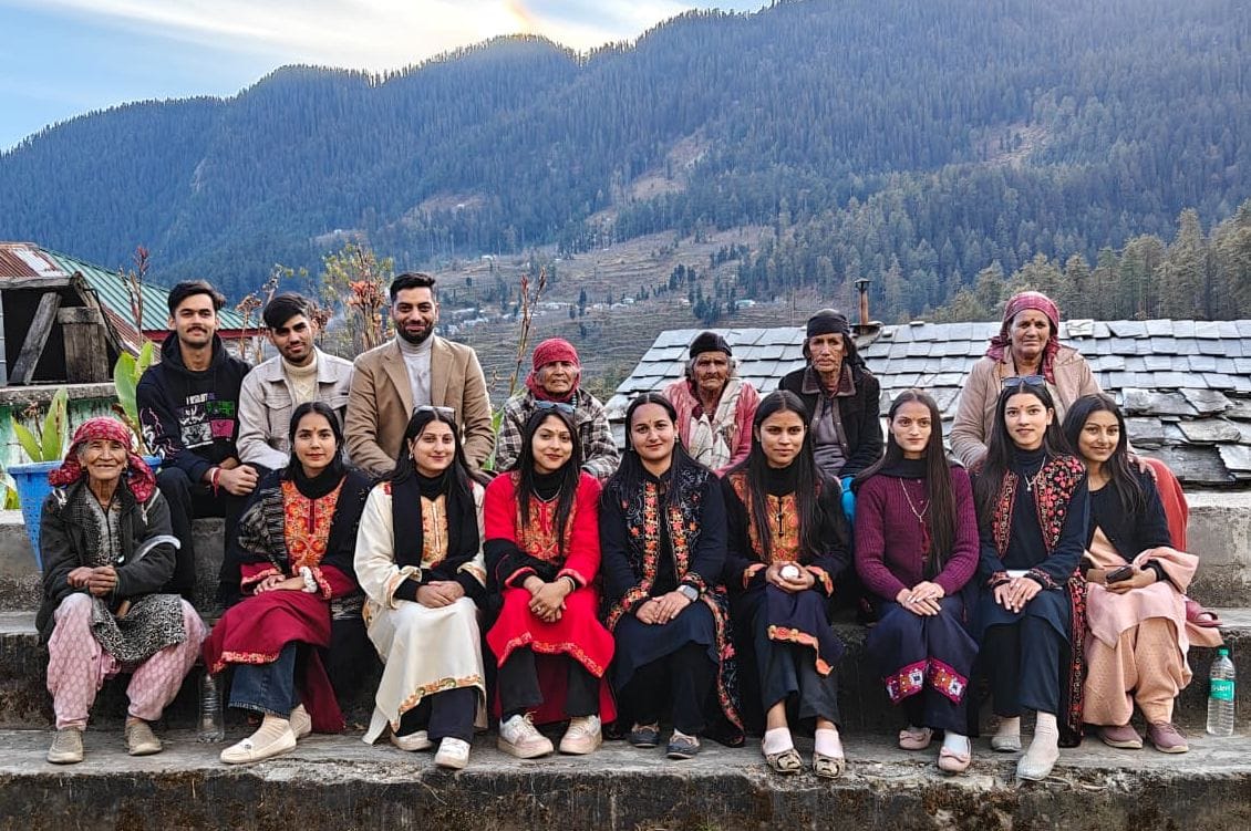 Aani College students learnt the history of Baga Sarahan