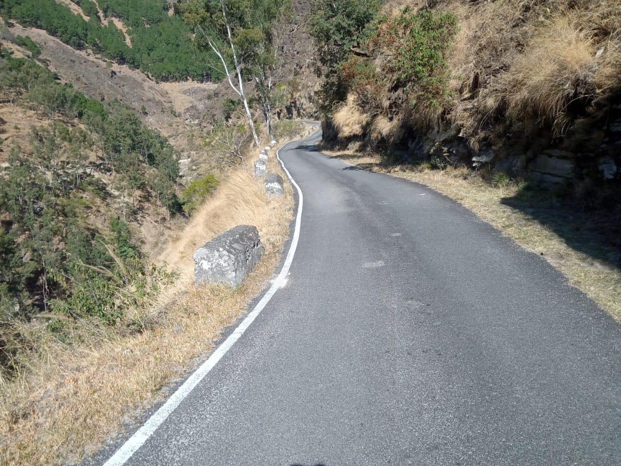 Nor to Luhari road gets MDR status, road is in bad condition.
