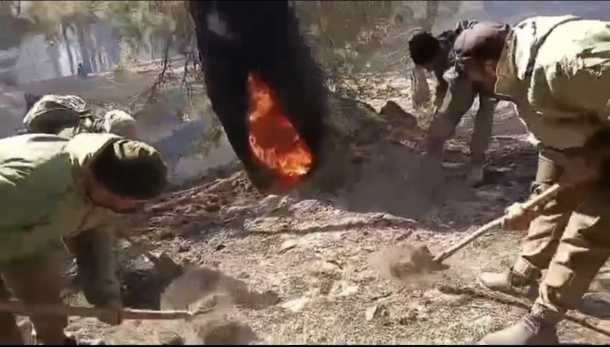 Bandipora, Gurej, After Six Days, Fire off