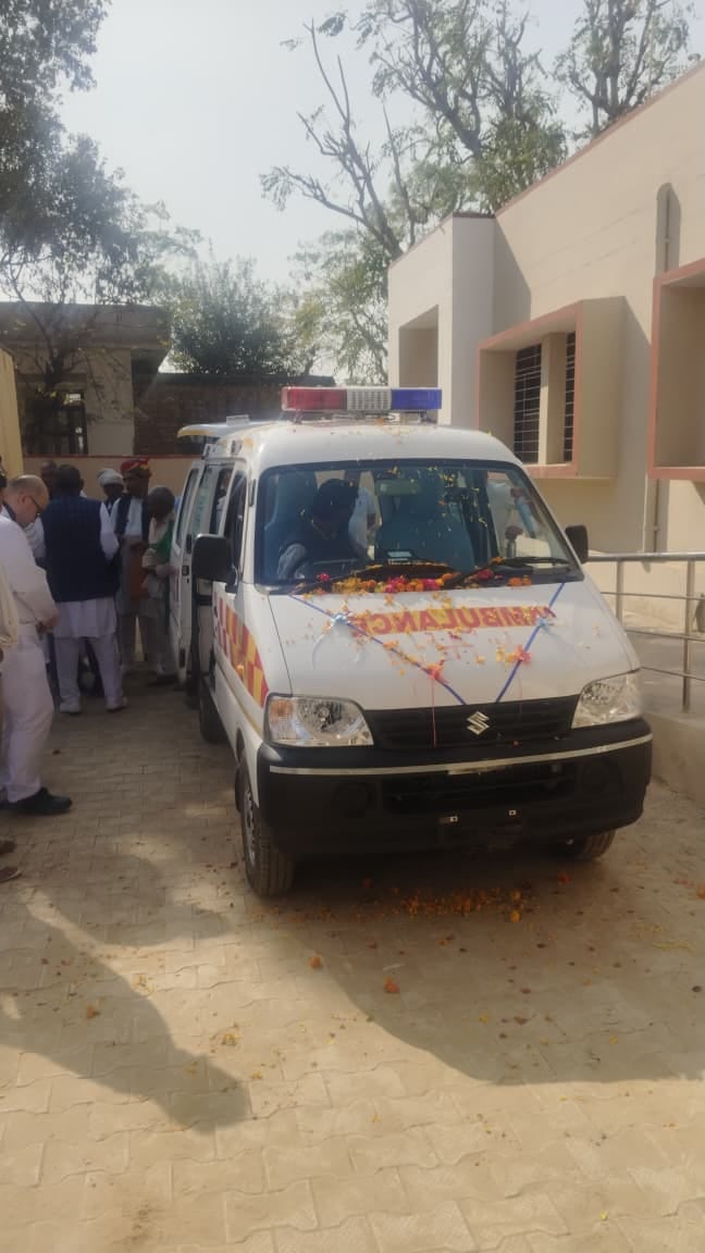 Budhi Bawal PHC gets new ambulance