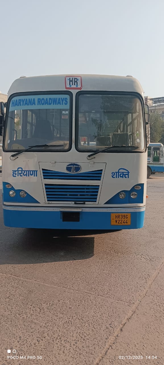 34 buses of Hisar depot were sent to Kurukshetra