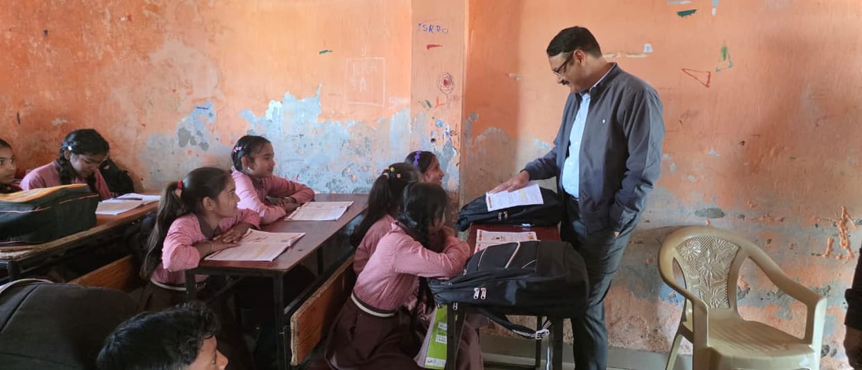 The headmistress was found absent, and the fourth graders were unable to read English.