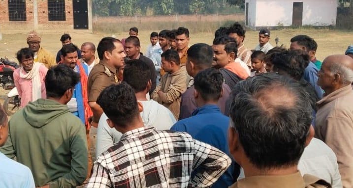 Dr. Ambedkar's statue vandalized at Puraina Khandi Chowra, angering villagers