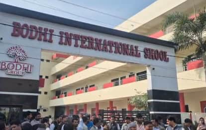 The student injured after jumping from the third floor of the school is undergoing treatment in Ahmedabad