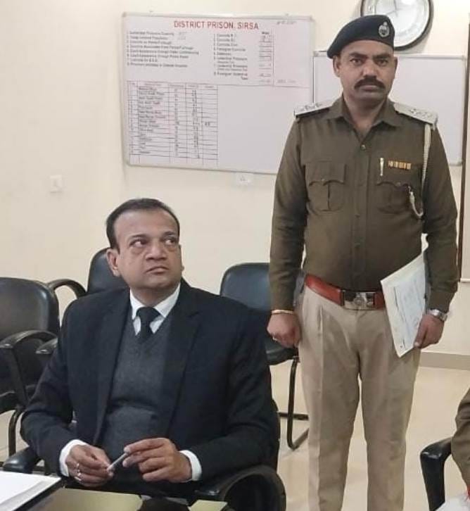 Eight case files were placed in the Lok Adalat, one prisoner was released.