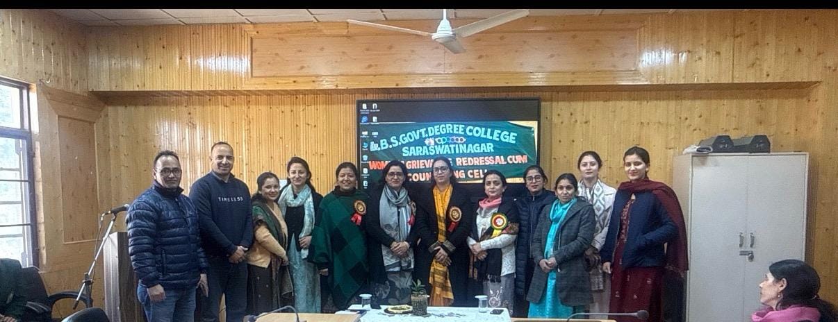 Lecture organized in Saraswatinagar College