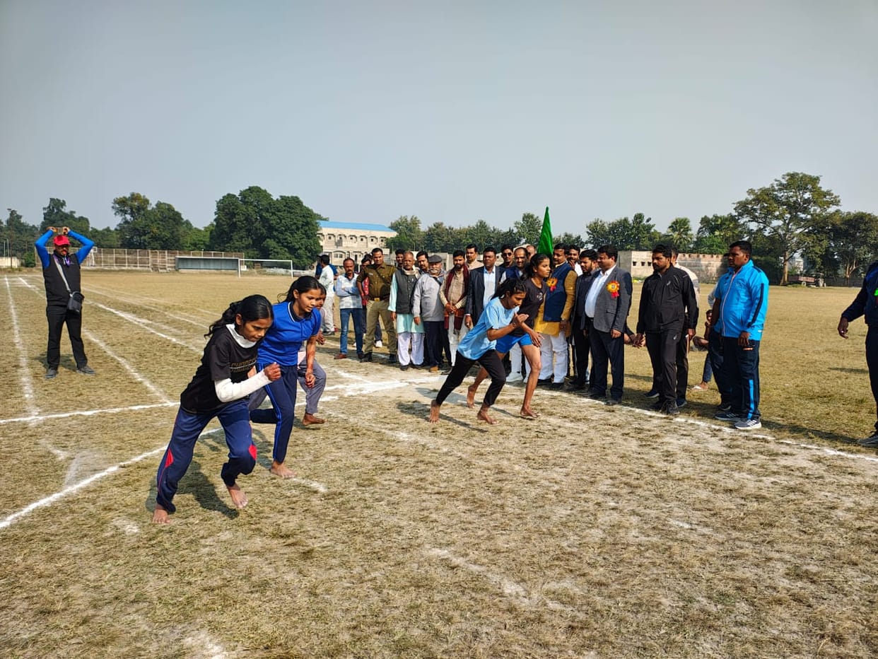 Kabaddi: Government Motilal School team wins in the girls category