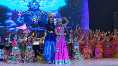 Beautiful staging of Krishna's leelas