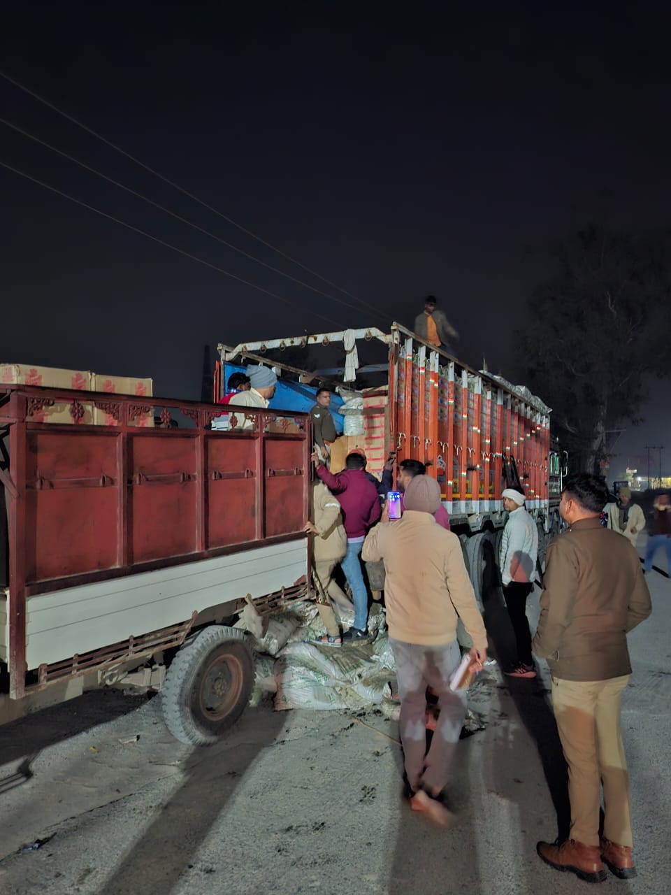 617 boxes of liquor hidden in Kurkure and fertilizer bags recovered