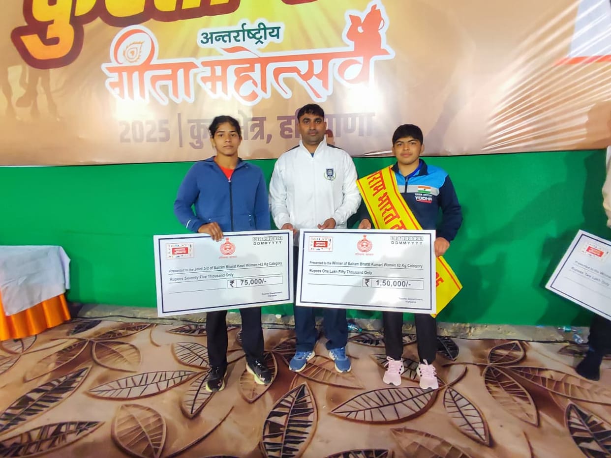 Dadri wrestlers dominate Balram Bharat Kesari Dangal