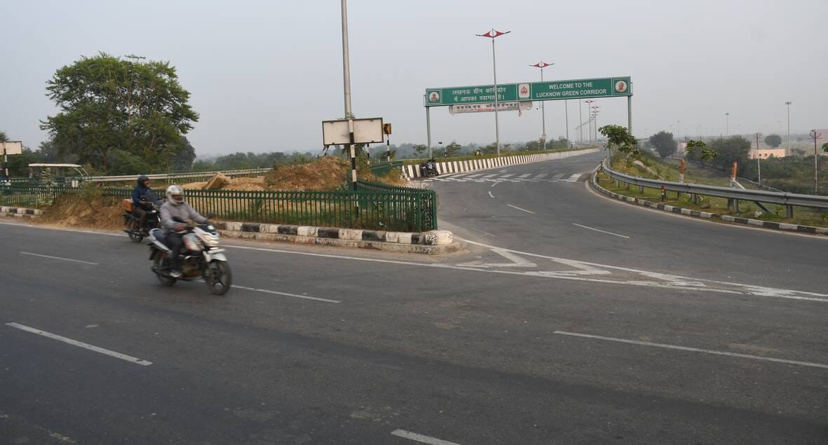 The green corridor will be extended till IIM intersection