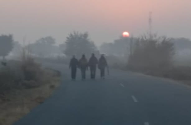 Cold wave warning... temperature drops by 0.3 degrees