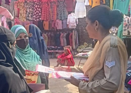 Anti Romeo team made women and girls aware