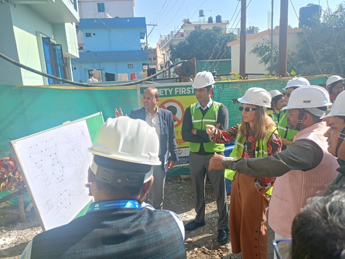 ADB team from Philippines reviews development works