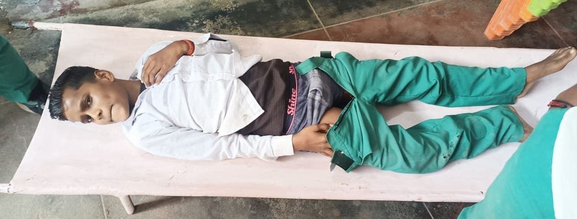 Student injured in DCM collision