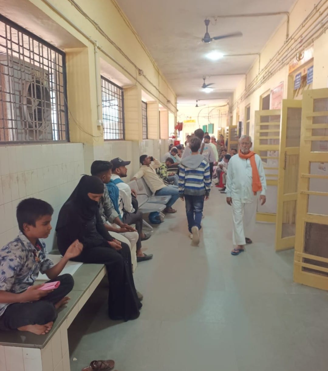 Increase in patients with cold and cough