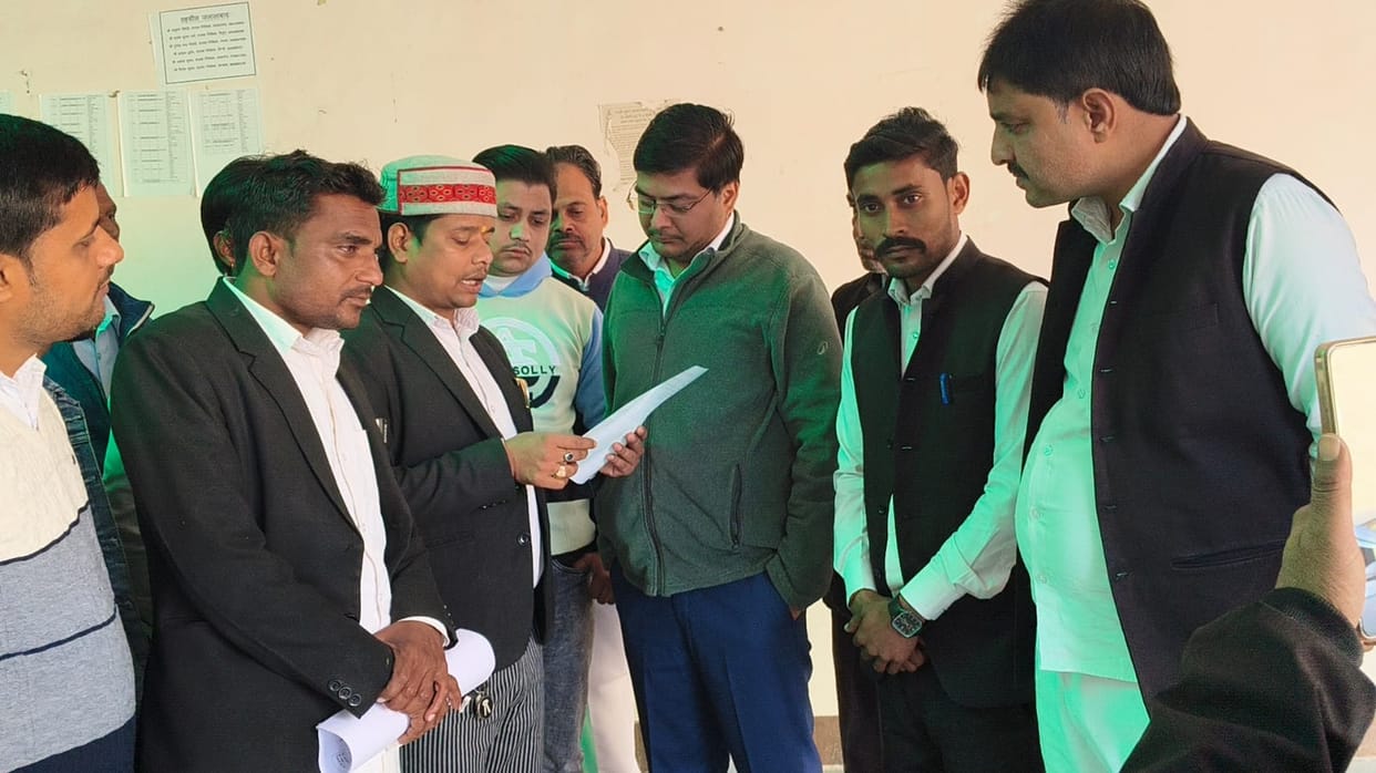 Demand to free the cremation ground from encroachment