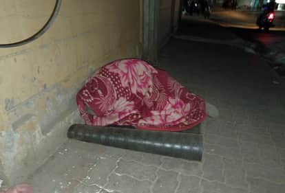 Shelter in name... in reality, cold nights spent on the footpath