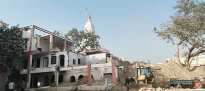 Corridor work is in full swing, gate will be ready before Falguni fair.