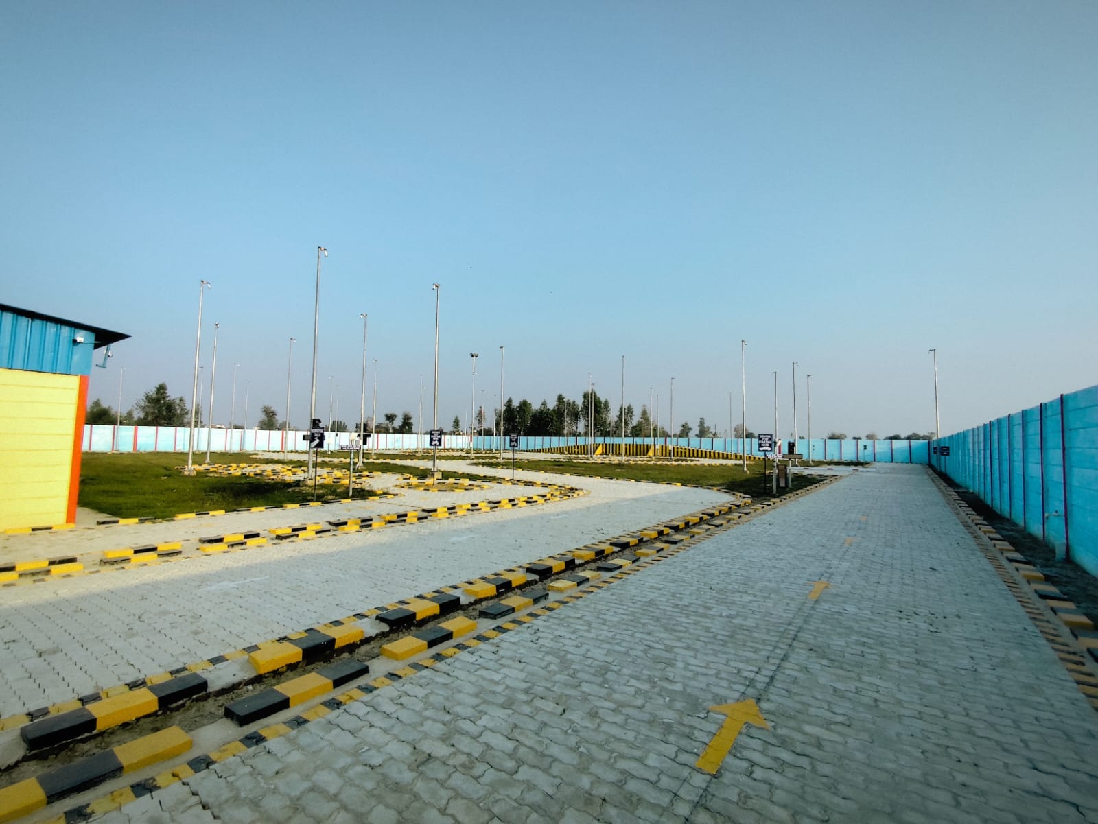 Driving test will be conducted at ADTC only, 29 hours of training will be required.