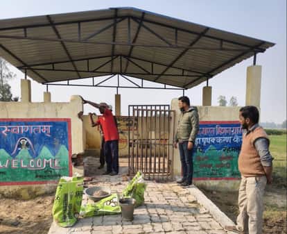 Repair and cleaning of garbage disposal centers started after suspension of secretaries