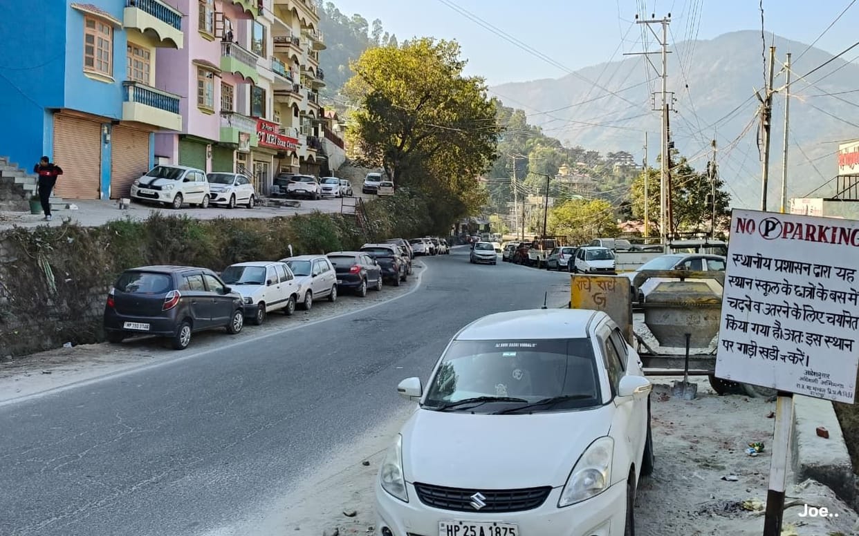 Lack of parking in Rampur