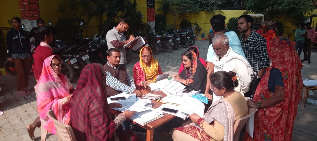 Chaupals were organised in villages for SIR, voters were made aware.
