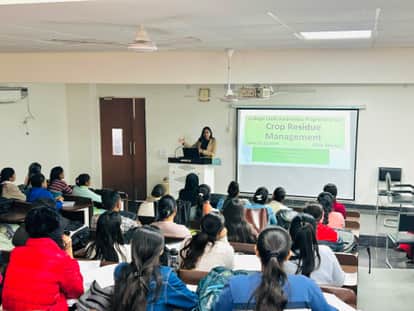 Explain the harms of stubble burning and suggest management options