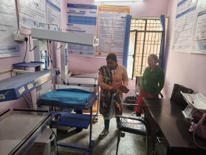 There is no pediatrician in the CHC, one has to go 40 km away for treatment.