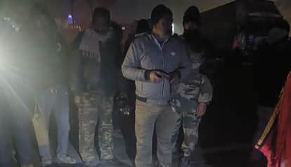 Muzaffarpur Bihar news : thermal guard died in road accident who return his home today