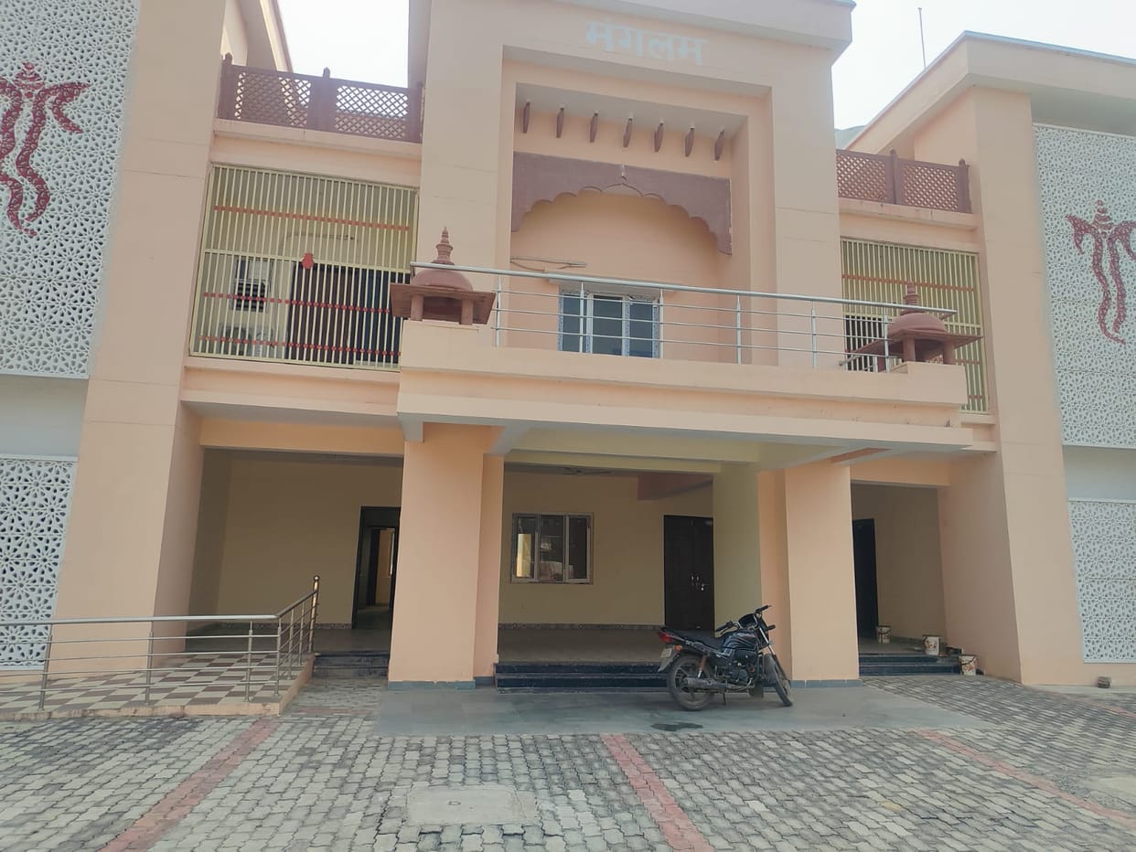 17 months ago, a wedding hall was built for Rs 3.25 crore, now the shehnai will play