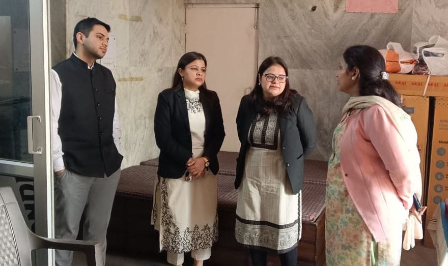 Judicial officers inspected the One Stop Centre