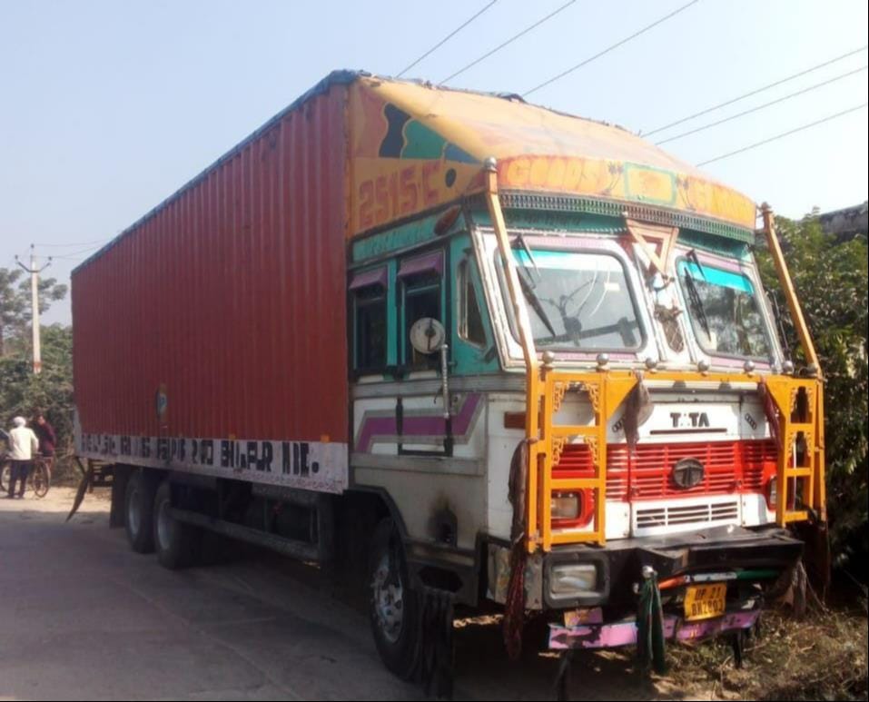 The container loaded with cattle kept making rounds of cow shelters.