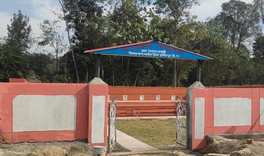 After renovation, water stream started flowing in Naun