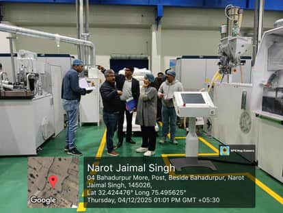 Director inspected industrial units