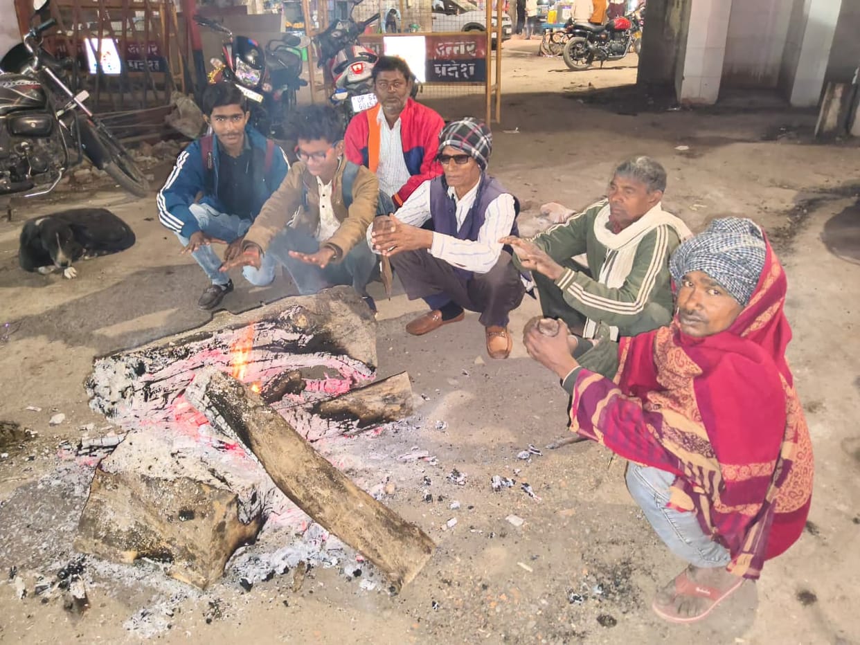 Cold wave intensifies, mercury reaches 7.5 degrees