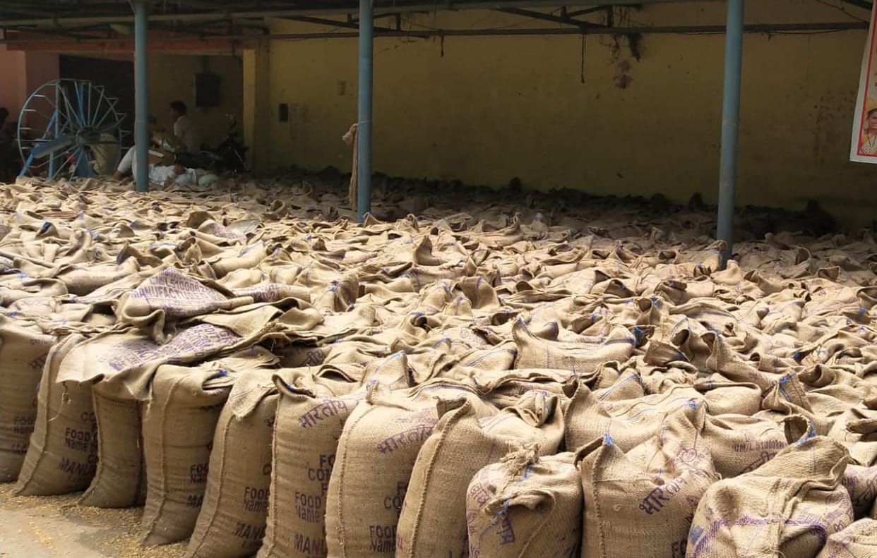 Targets of government centers are being increased with the paddy of commission agents