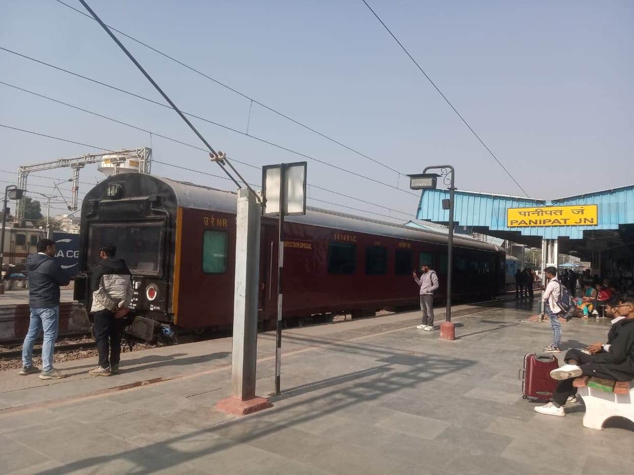 I team from Delhi division checks capacity of track, finds track safe