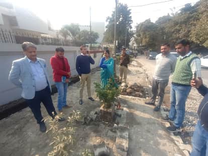 Irregularities found in road construction; notices issued to two junior engineers