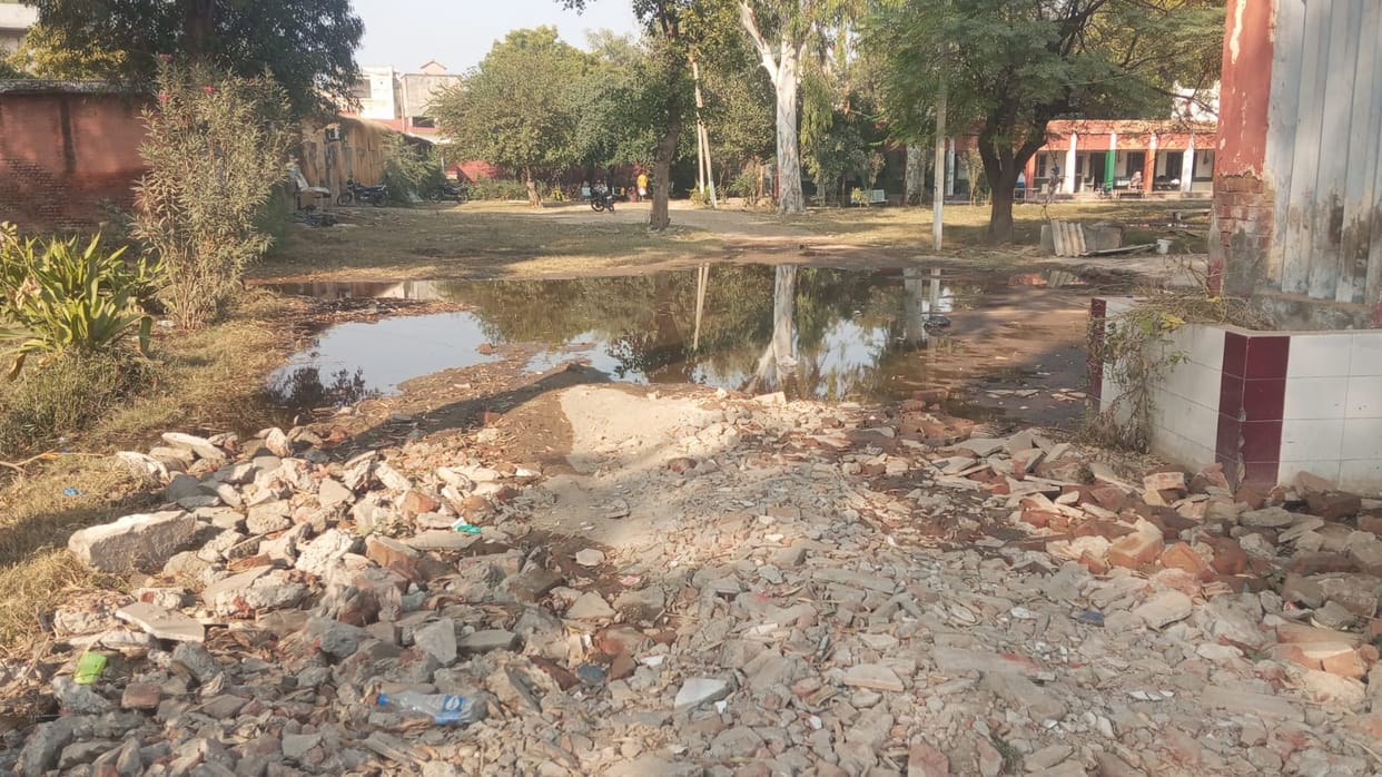 After seven years, the dilapidated TB hospital building will be vacated.