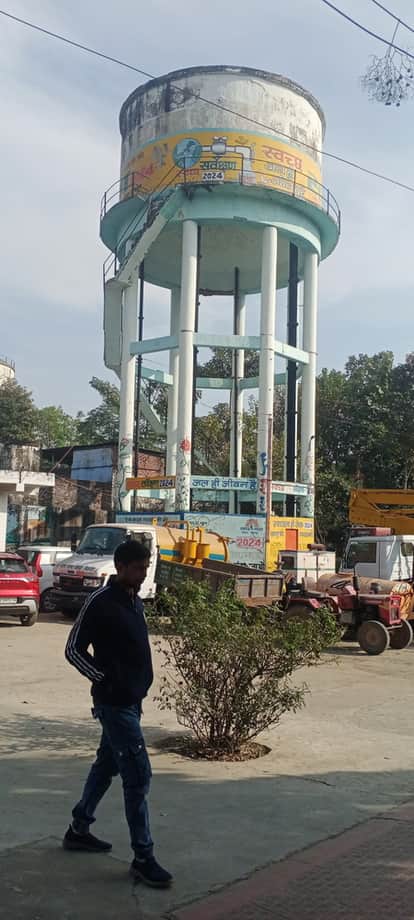 The construction of 11 tube wells and five overhead tanks is stalled due to non-availability of land.