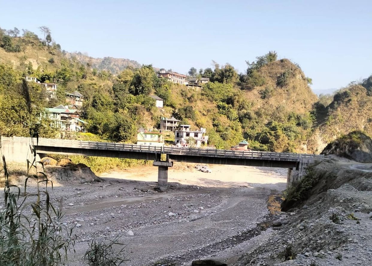The bridge in Feehad is ready, now just waiting for the inauguration