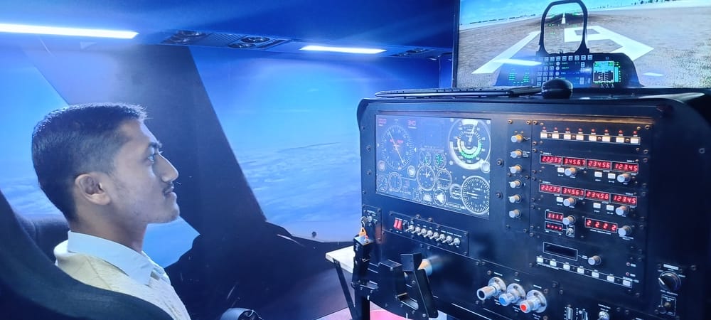 Virtual flight of fighter jet raises hopes
