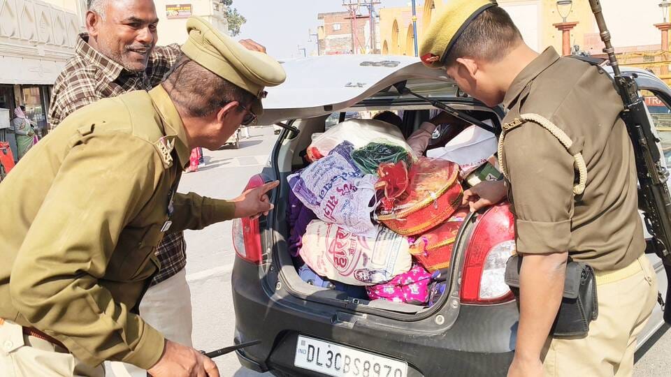 Security tightened in four zones and nine sectors on the anniversary of the Babri demolition