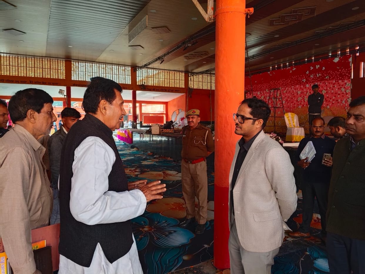 Do not be negligent in beautifying the Ramayan Mela premises.