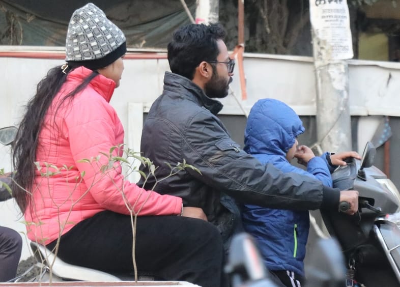 Day and night temperatures drop, chill increases