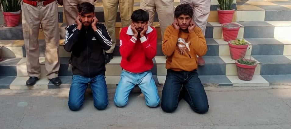 Teachers were beaten with sticks after entering the school; three accused arrested