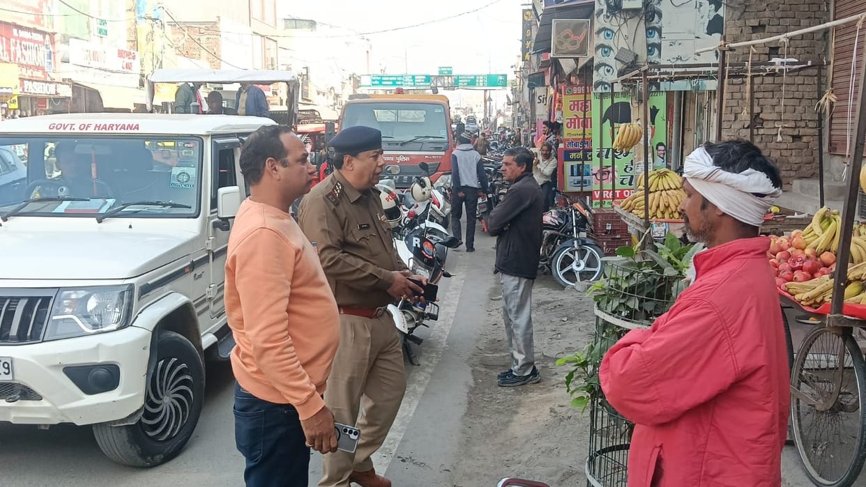 Encroachments removed on Gohana Road; traffic congestion will be eased soon.