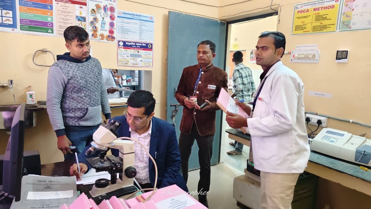 The central team inspected the facilities of the CHC on the second day as well.The central team inspected the facilities of the CHC on the second day as well.